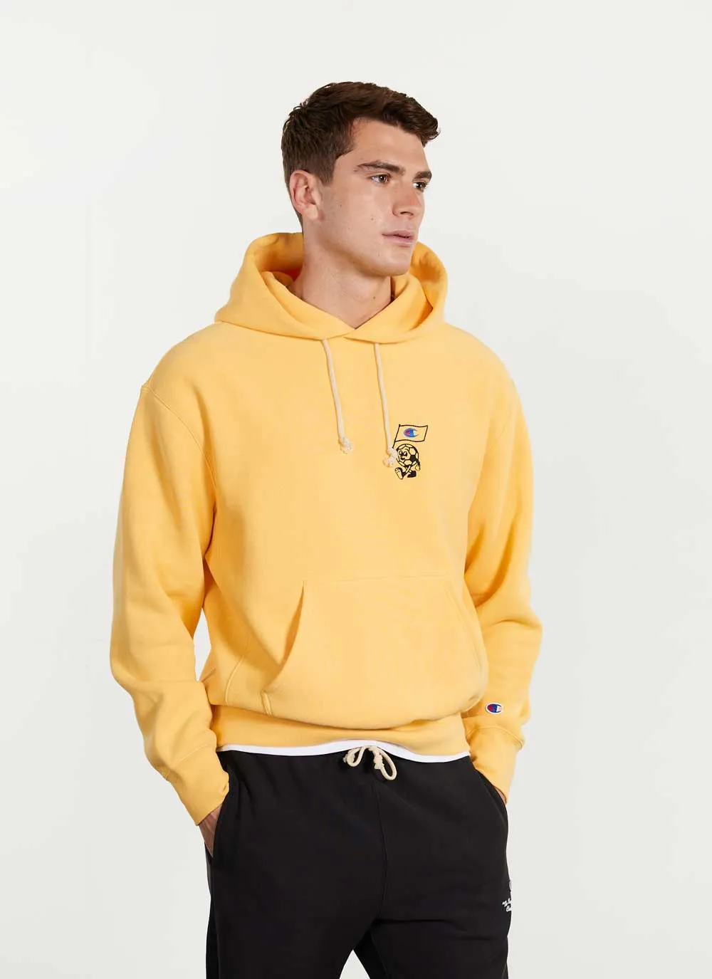 Mascot Hoodie | Champion and Percival | Mustard sold by Percival product image thumbnail 2