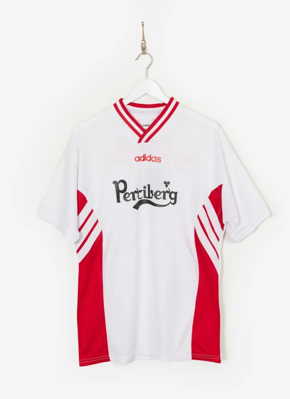 90s Adidas Shirt #39 | Percival x Classic Football Shirts | White with Red sold by Percival