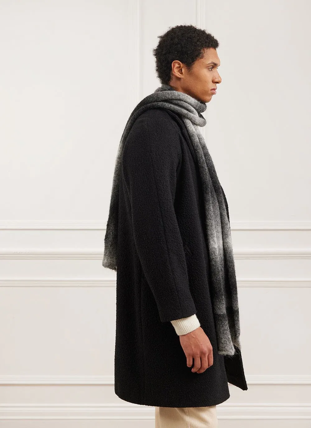 Gradient Scarf | Mohair | Black sold by Percival product image thumbnail 3
