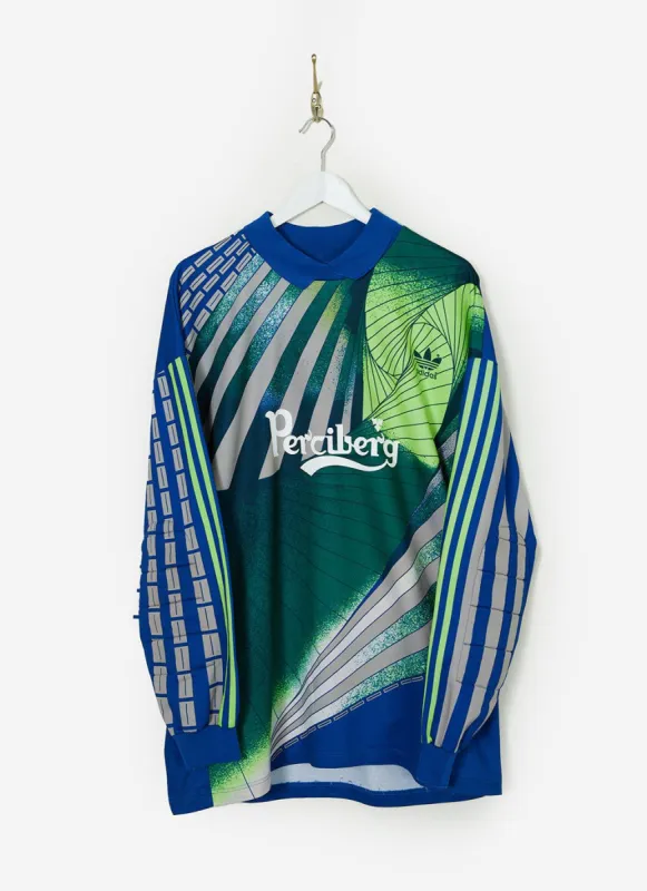 90s Vintage Shirt #36 | Percival x Classic Football Shirts | Blue sold by Percival