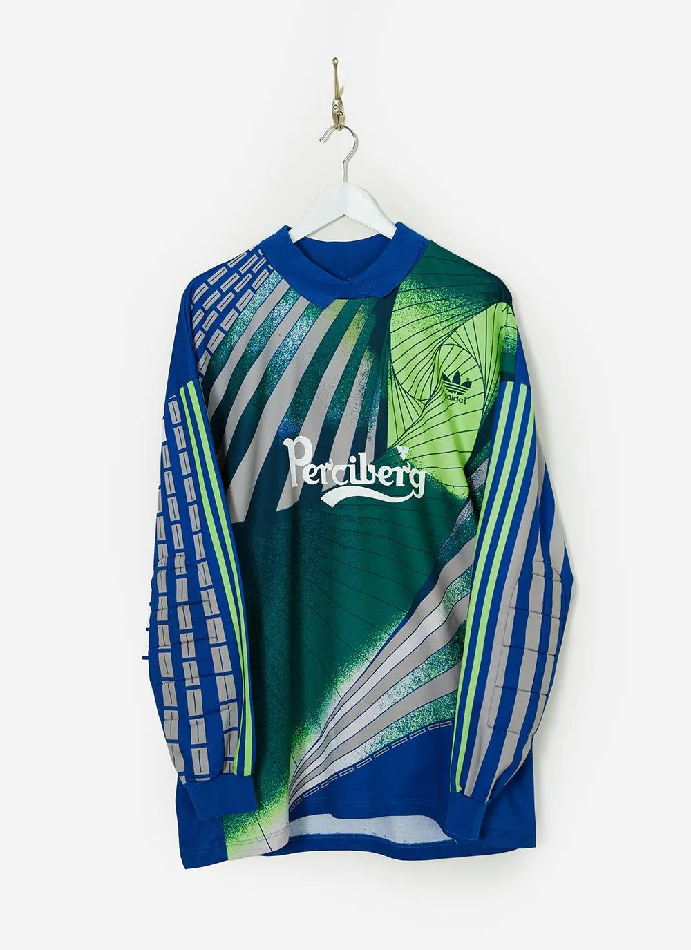 90s Vintage Shirt #36 | Percival x Classic Football Shirts | Blue sold by Percival