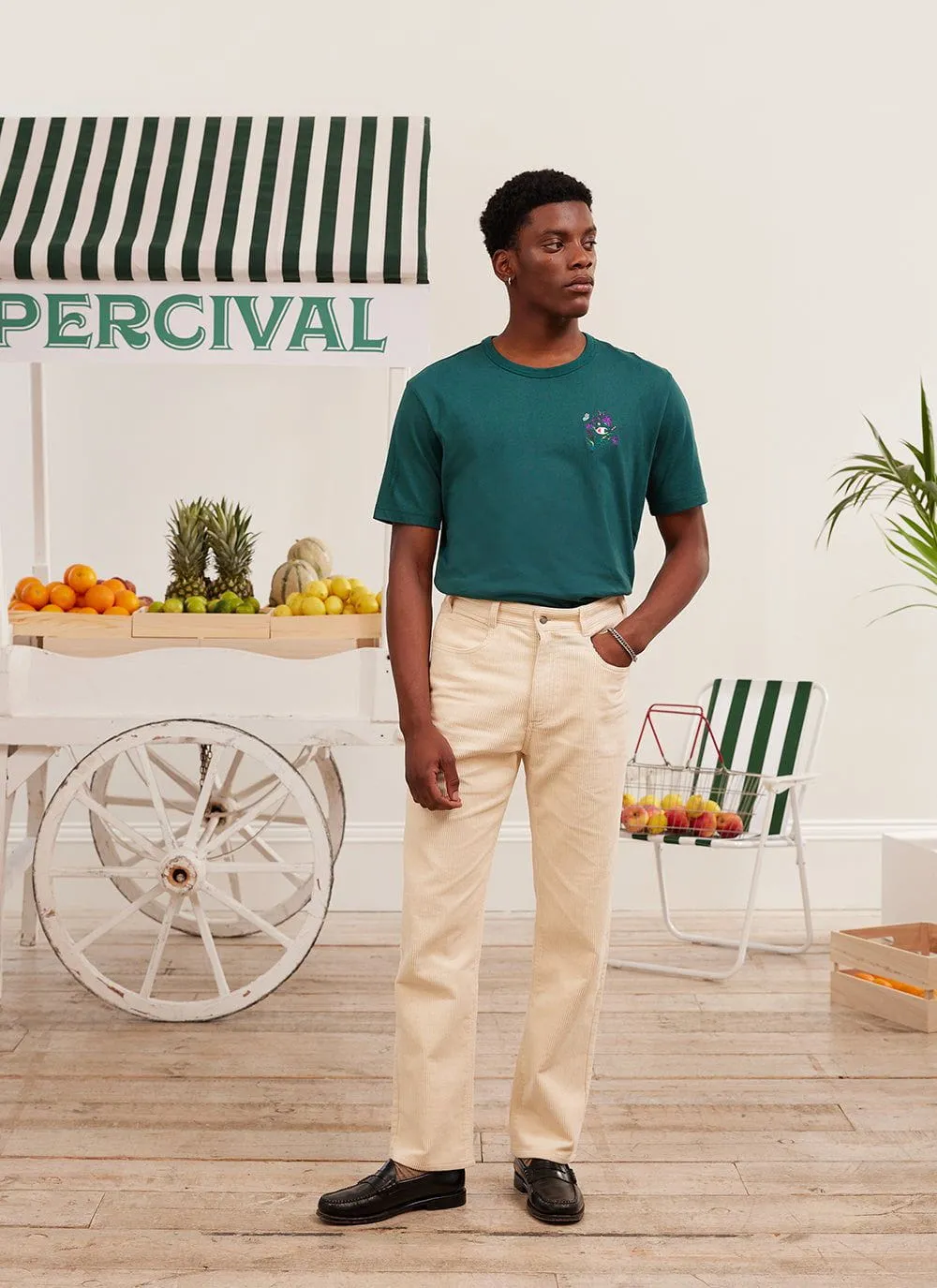 Thistle Flower T Shirt | Champion and Percival | Forest sold by Percival product image thumbnail 3