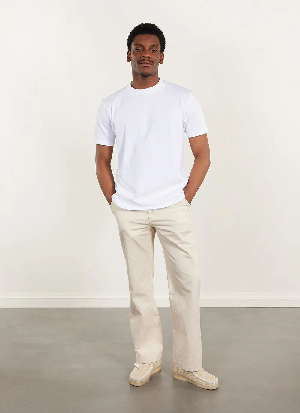 3 Pack T Shirts | Organic Cotton | White / Forest / Athletic Grey sold by Percival product image thumbnail 5