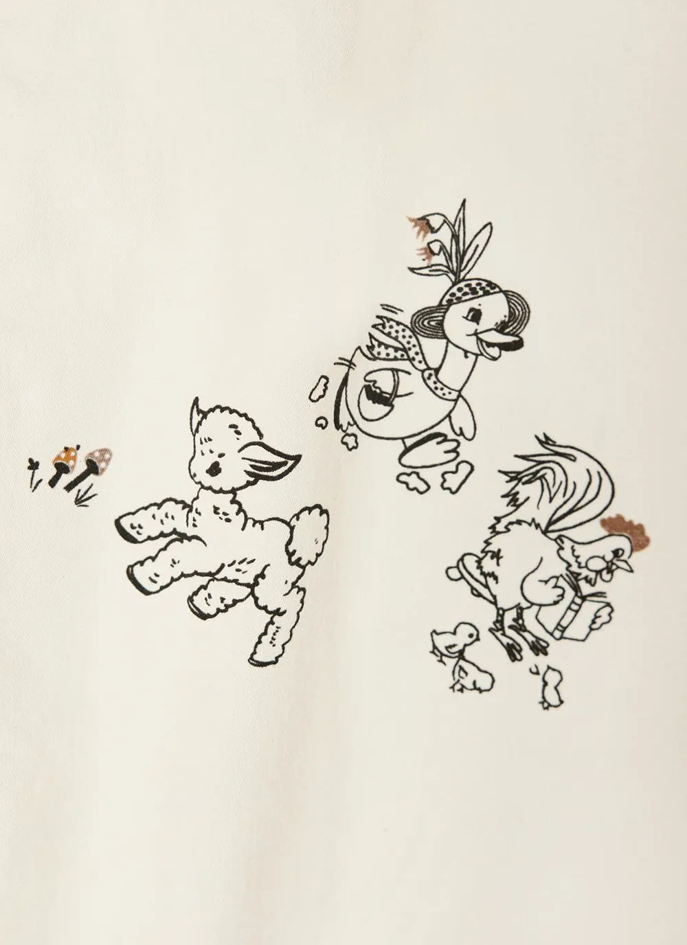 Perci Cat Overshirt | White sold by Percival product image thumbnail 4