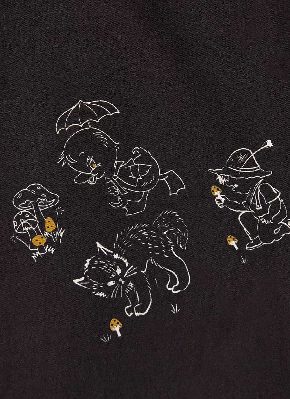 Perci Cat Overshirt | Black sold by Percival product image thumbnail 4