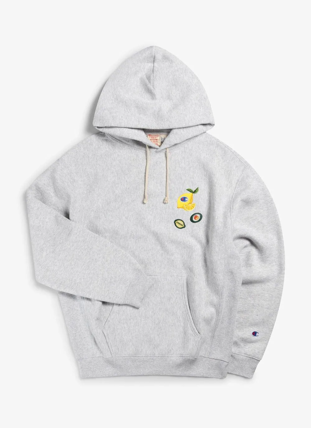 Lemony Snickets Hoodie | Champion and Percival | Heather Grey sold by Percival product image thumbnail 5