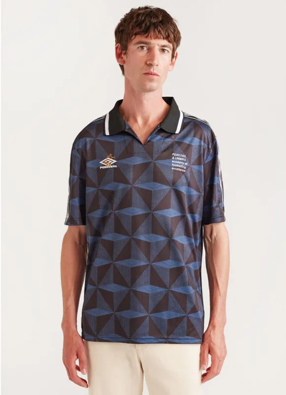 Retro Football Shirt | Umbro x Percival | Black sold by Percival