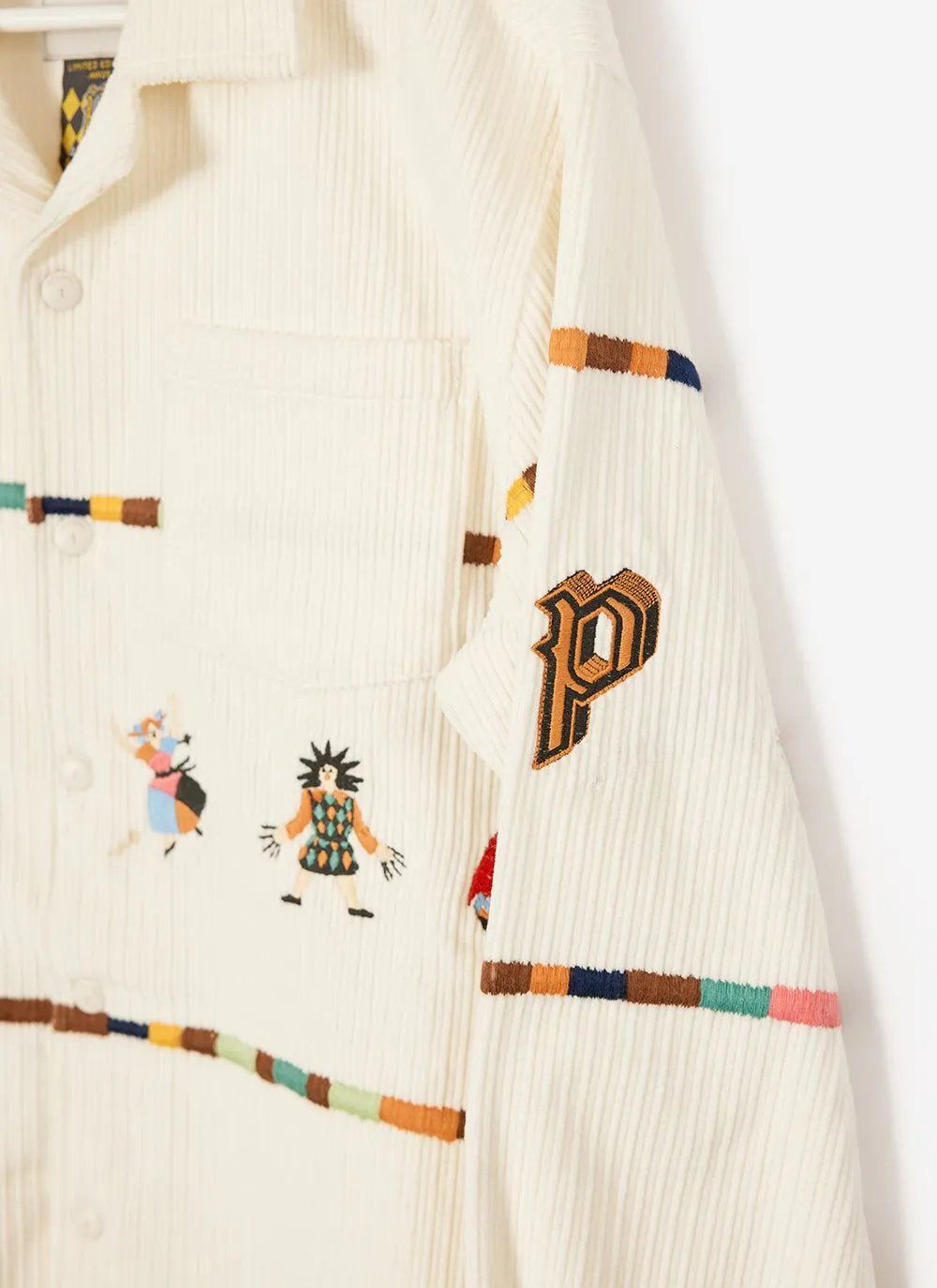 Fable Coach Cord Overshirt | Ecru sold by Percival product image thumbnail 3