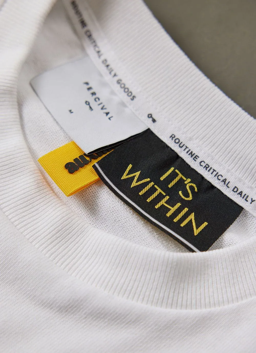 Within Oversized T Shirt | Percival x High Performance | White sold by Percival product image thumbnail 2