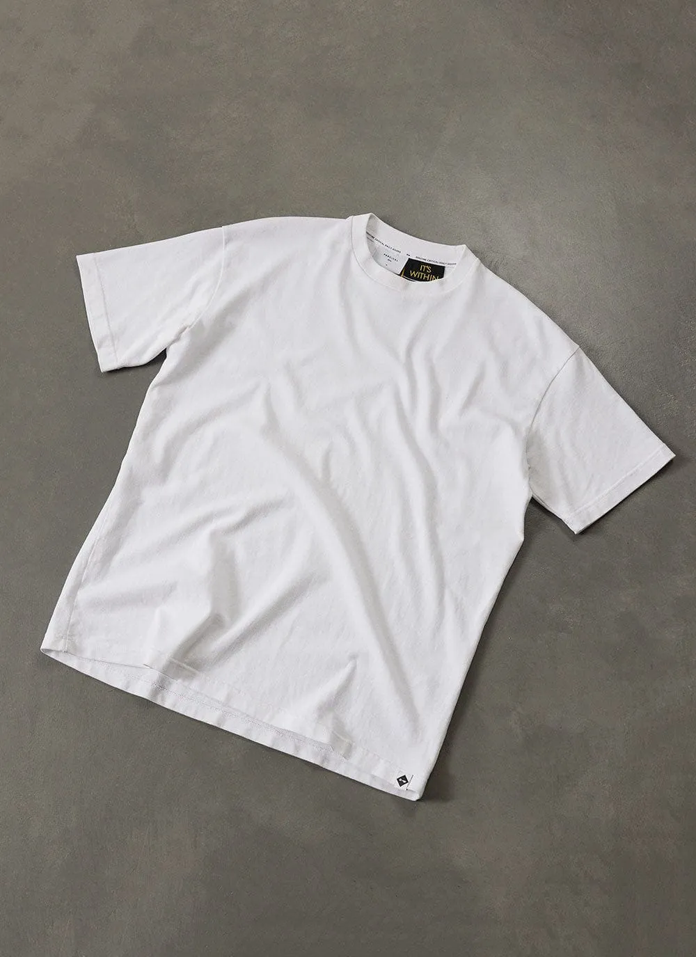Within Oversized T Shirt | Percival x High Performance | White sold by Percival