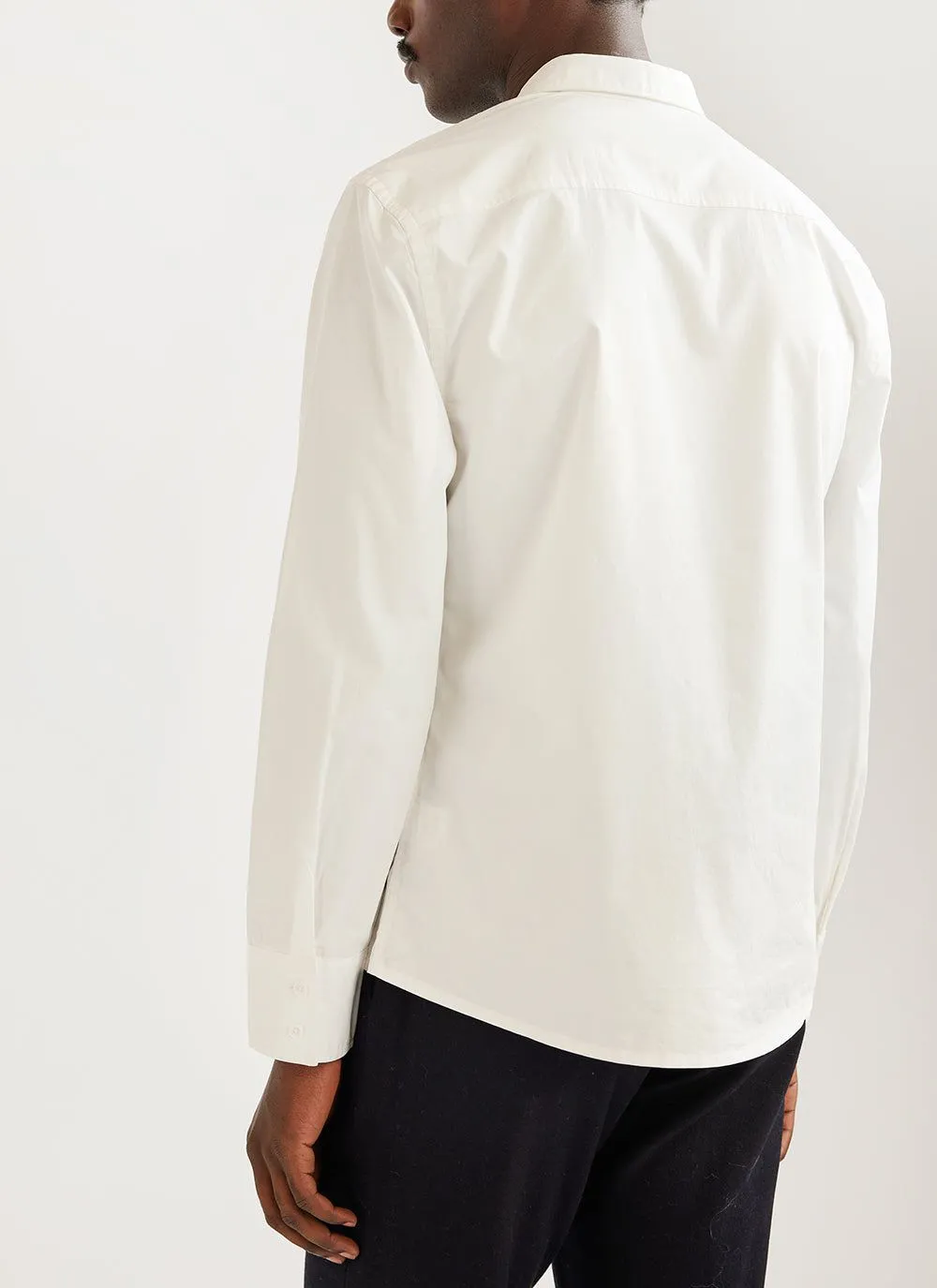 Formal Shirt | Cotton Poplin | White sold by Percival product image thumbnail 4