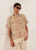 Floral Boxy Clerk Shirt | Multi sold by Percival