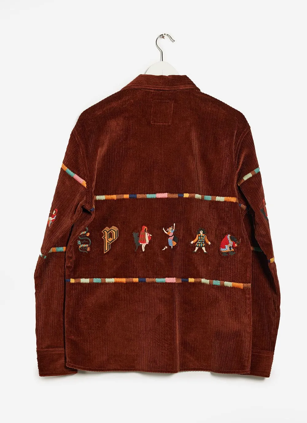 Fable Coach Cord Overshirt | Espresso sold by Percival product image thumbnail 2