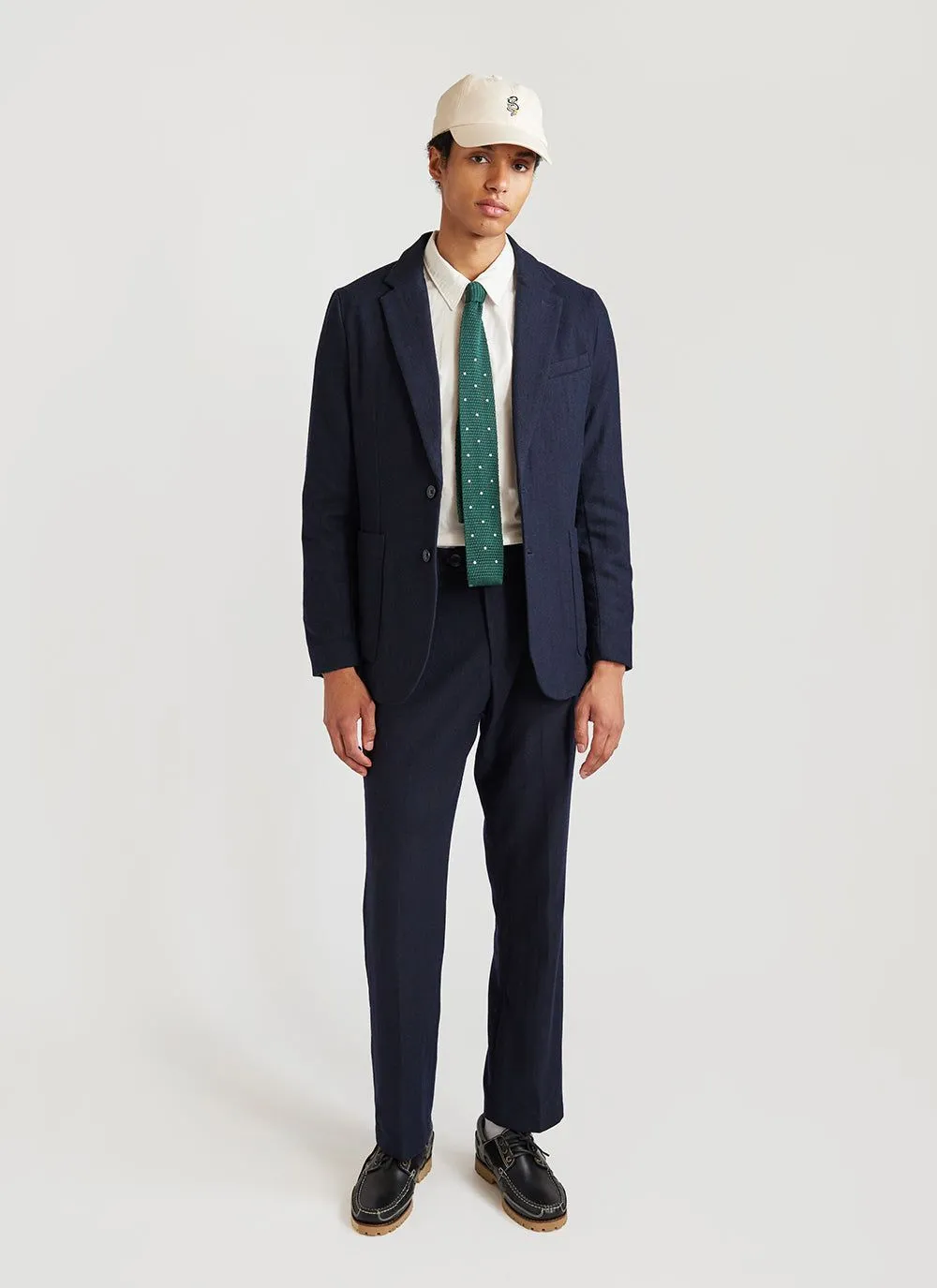 Polka Dot Tie | Silk | Forest sold by Percival product image thumbnail 2