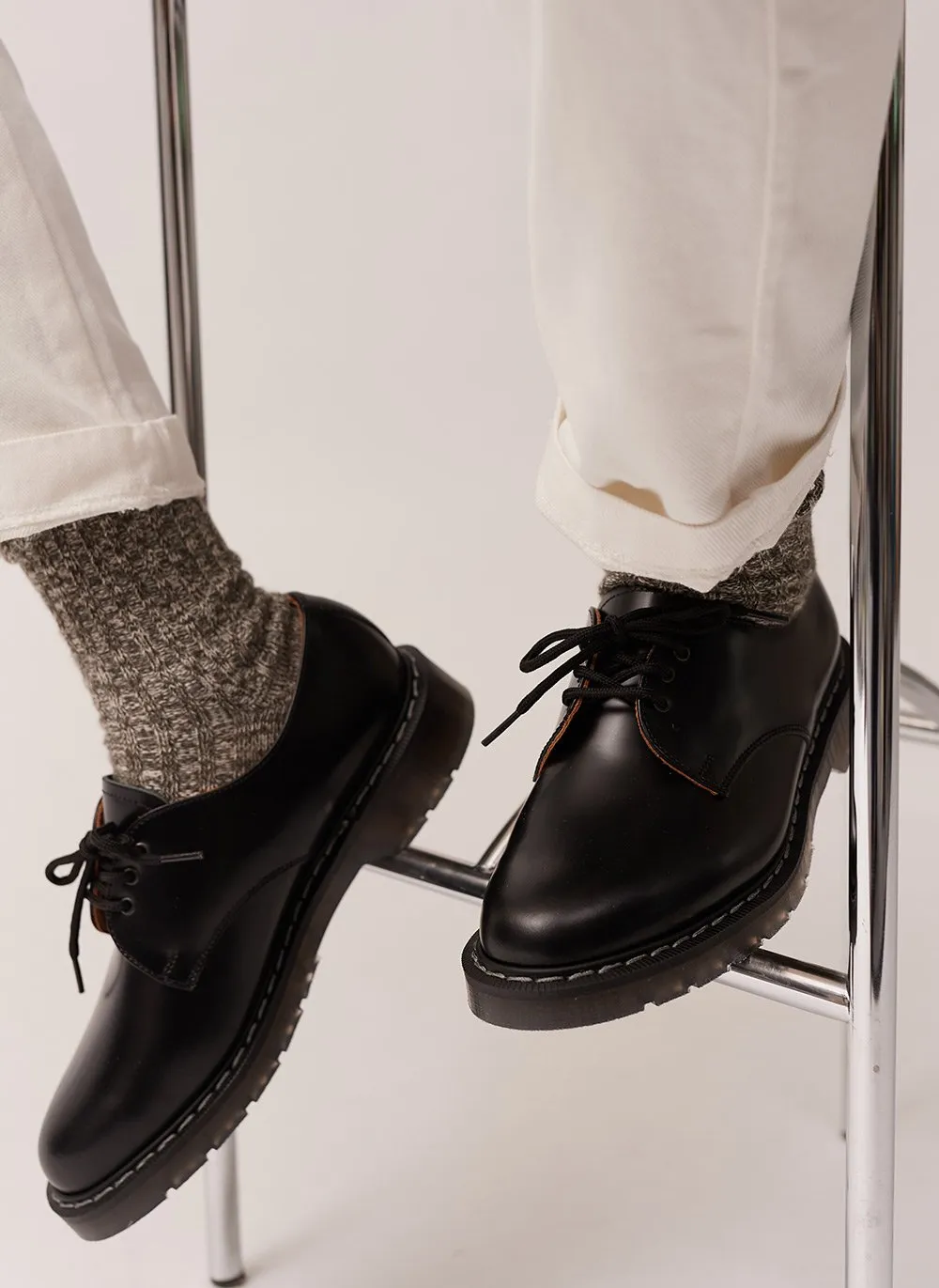 Solovair | Hi-Shine Gibson Shoe | Black sold by Percival product image thumbnail 3