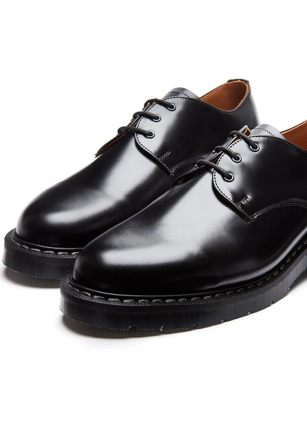 Solovair | Hi-Shine Gibson Shoe | Black sold by Percival product image thumbnail 5