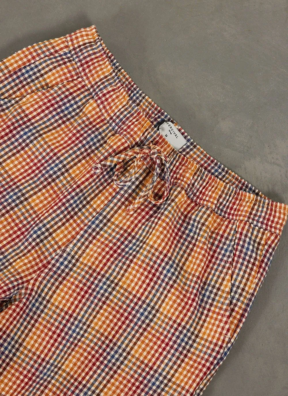 Agora Check Shorts | Cotton | Multi Check sold by Percival product image thumbnail 2