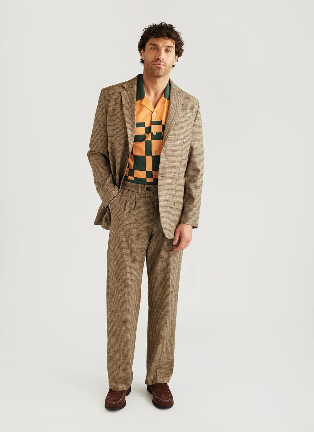 The Pop In Cotton Shirt | Seinfeld x Percival | Forest sold by Percival product image thumbnail 4