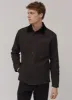 Workshirt | Graphite Twill With Cord Collar sold by Percival