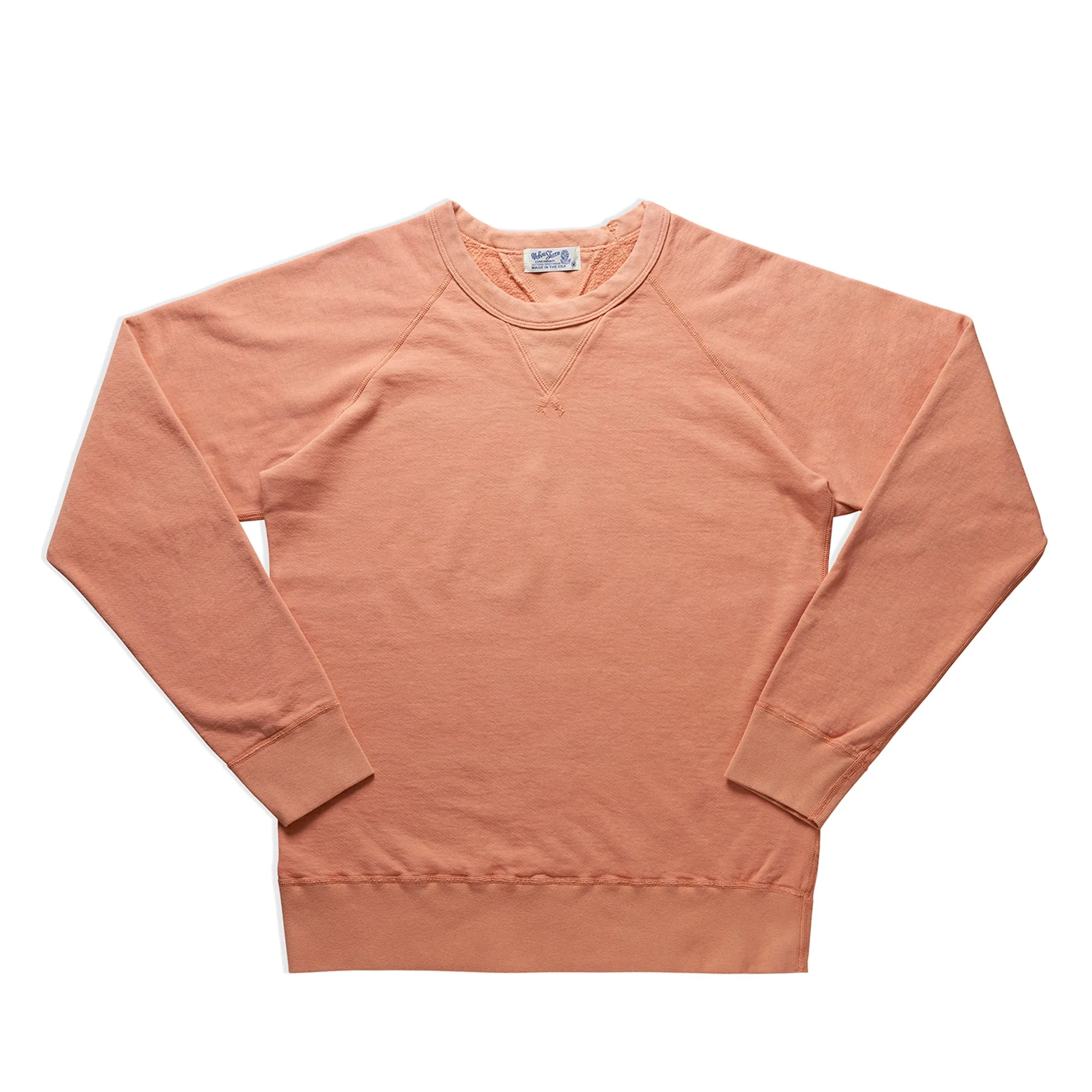"WV" Raglan Sweat / Copper sold by Velva Sheen