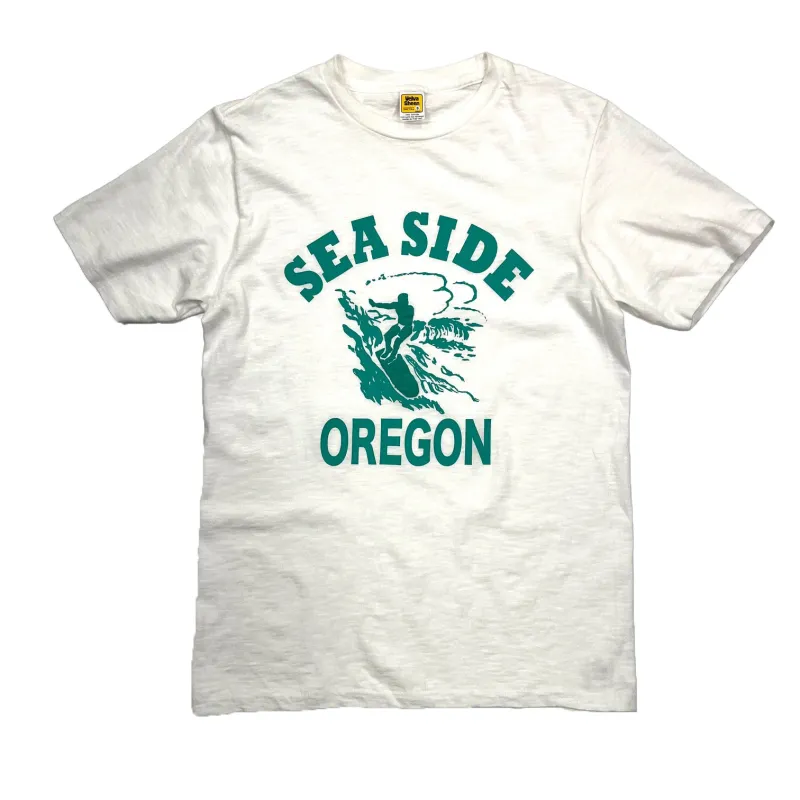 Graphic Tees / Oregon / White sold by Velva Sheen