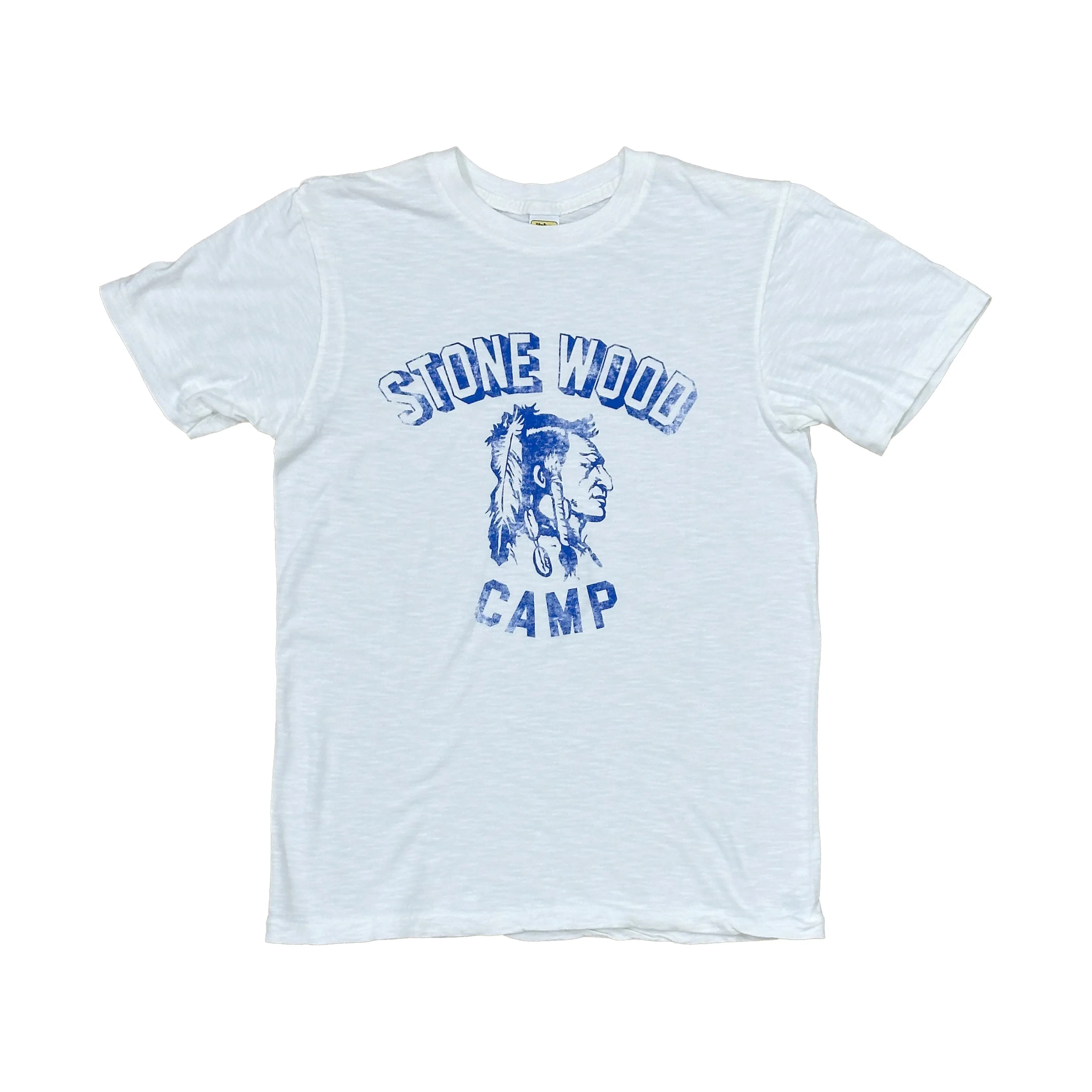 Graphic Tees / Stone Wood / White sold by Velva Sheen