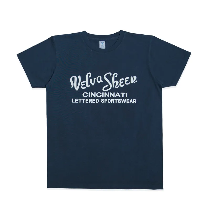 1 Pac VS Logo Tee  / Navy sold by Velva Sheen