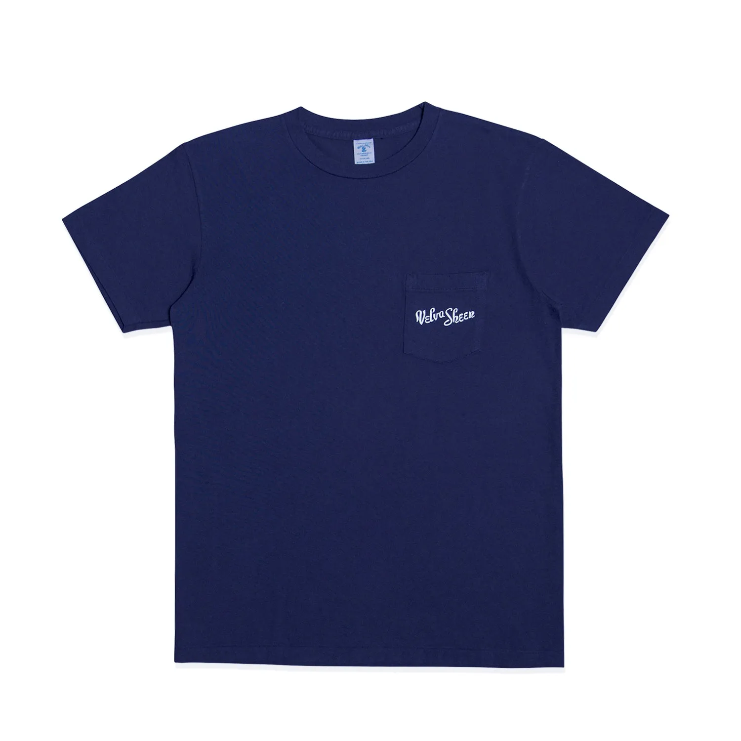 1 Pac VS Logo Teet w/PKT / Navy sold by Velva Sheen