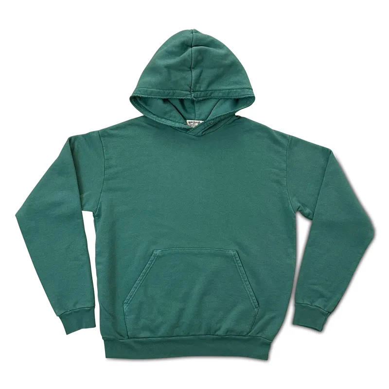 Pigment New Hoodie / Foggy Green made by Velva Sheen