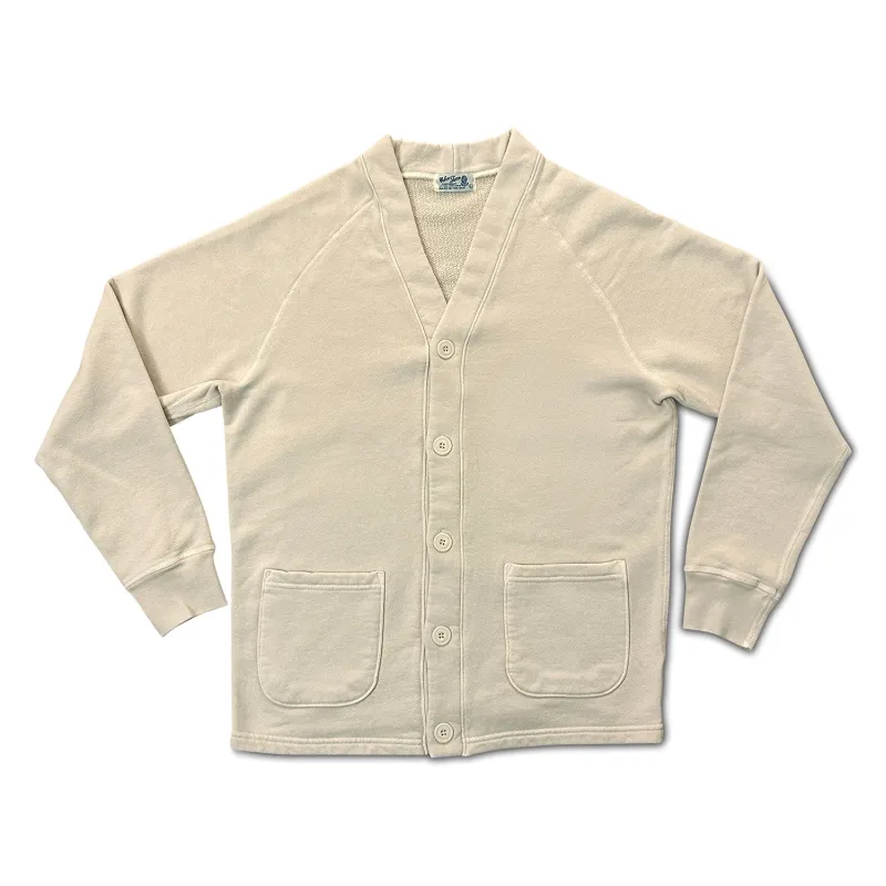 Pigment Freedom Cardigan / Oatmilk sold by Velva Sheen