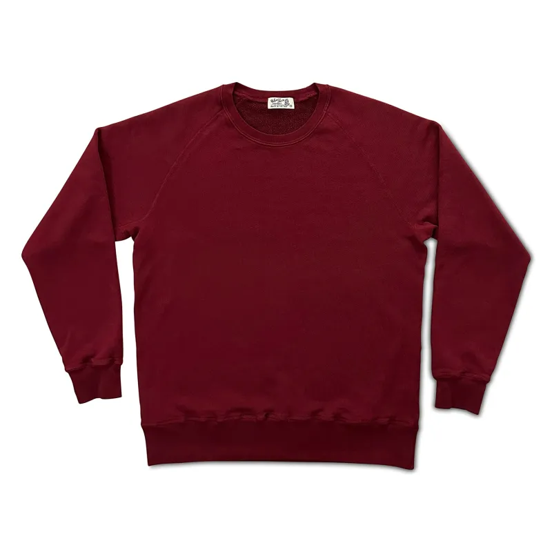 Pigment C/N Freedom Sweats  / Burgundy made by Velva Sheen