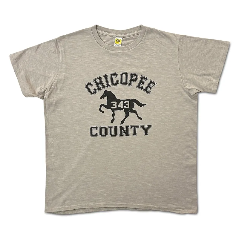 Graphic Tees / Chicopee / Grey sold by Velva Sheen