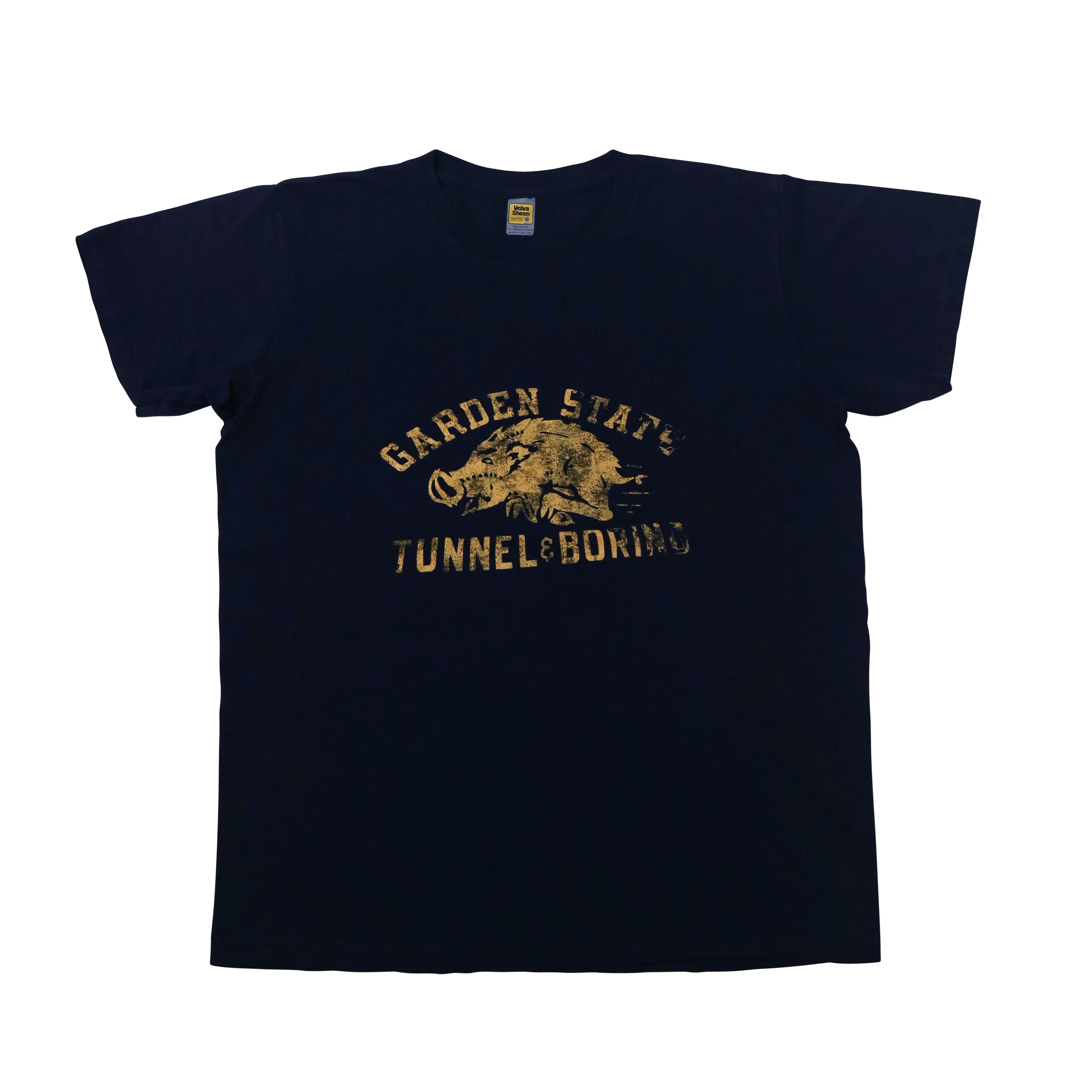 Graphic Tees / Garden State / Navy sold by Velva Sheen