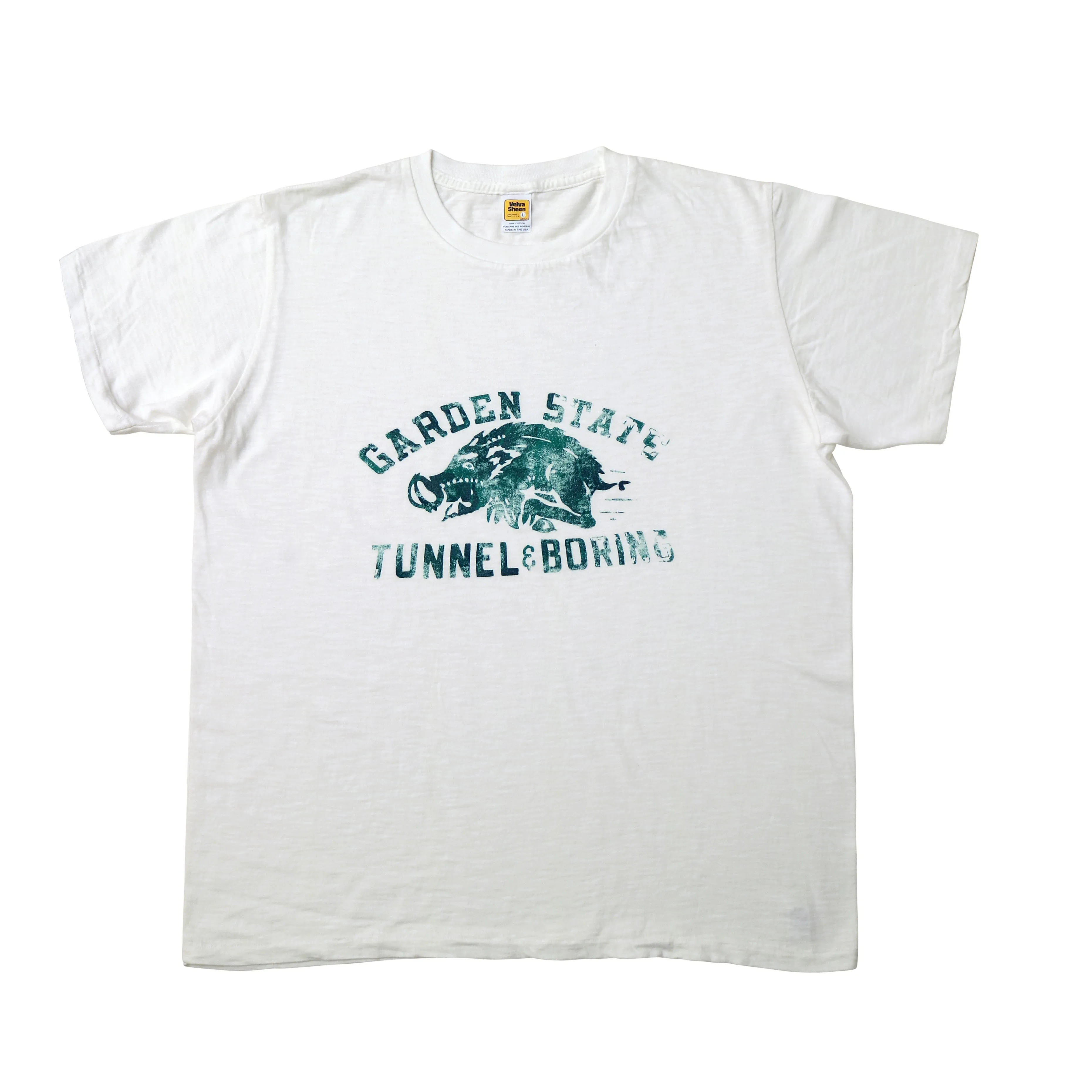 Graphic Tees / Garden State / White sold by Velva Sheen