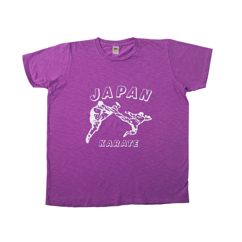 Graphic Tees / Japan Karate / Regal Purple sold by Velva Sheen