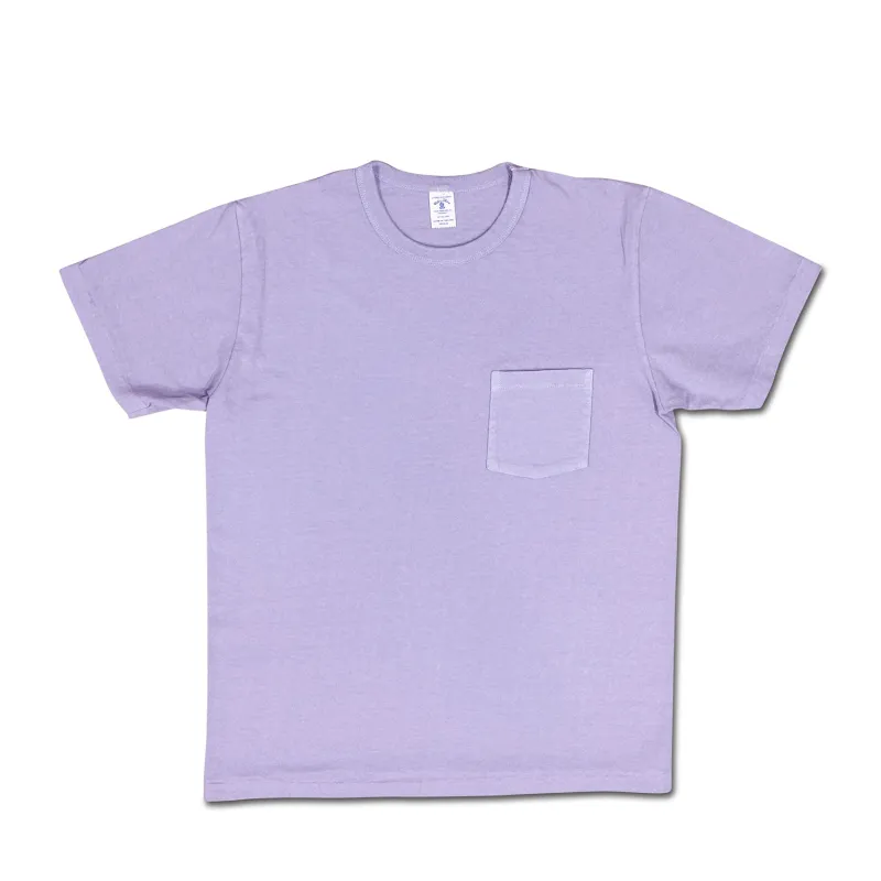 Pigment S/S C/N Tee w/PKT / Fuji made by Velva Sheen