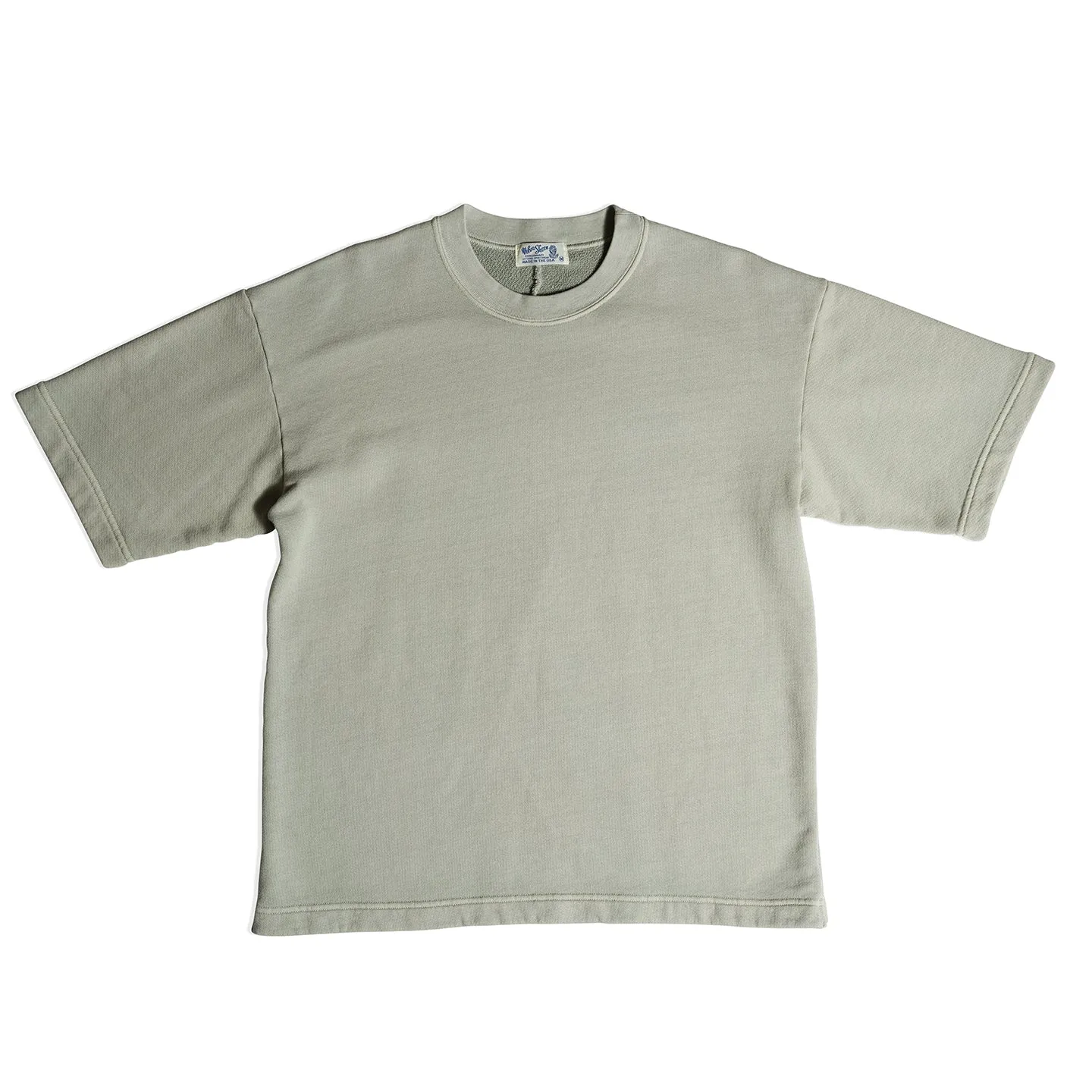 Crewneck Short Sleeve Big Tee / Grey sold by Velva Sheen