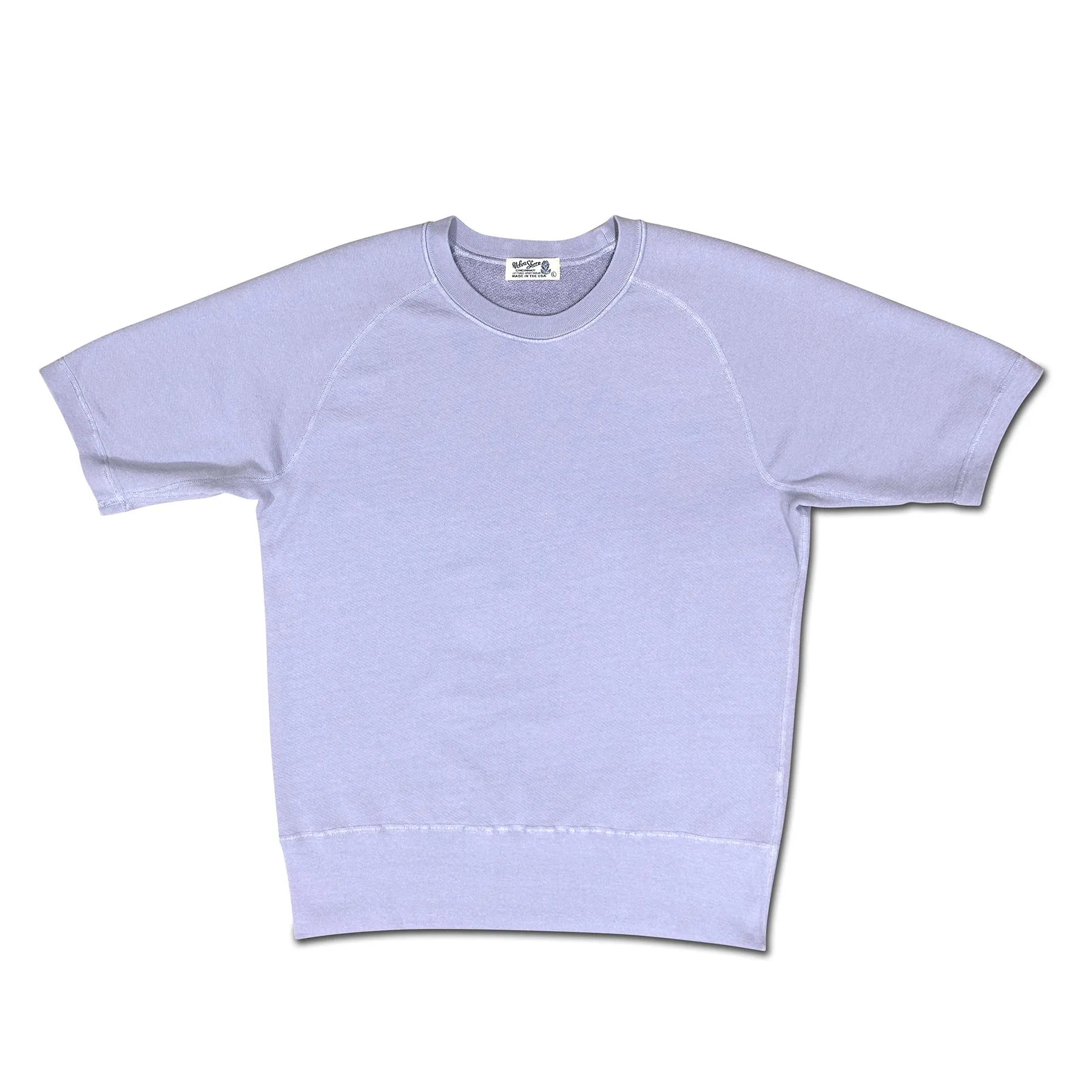 Freedom Crewneck Short Sleeve Sweat Shirt / Fuji sold by Velva Sheen