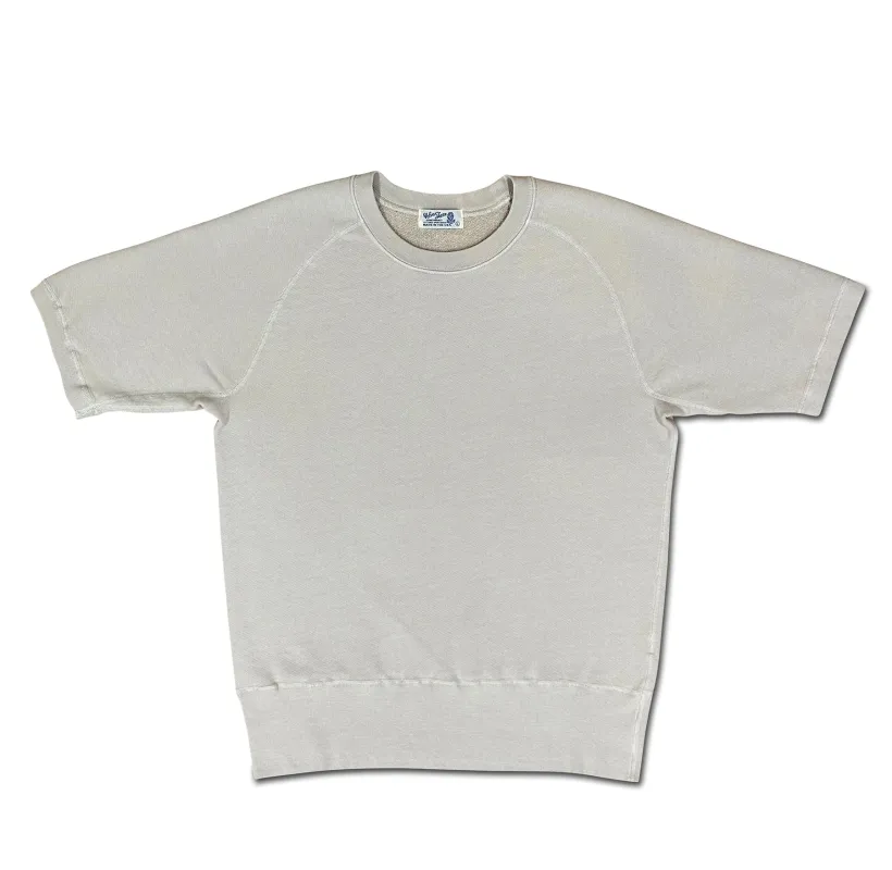Freedom Crewneck Short Sleeve Sweat Shirt / Oatmilk made by Velva Sheen