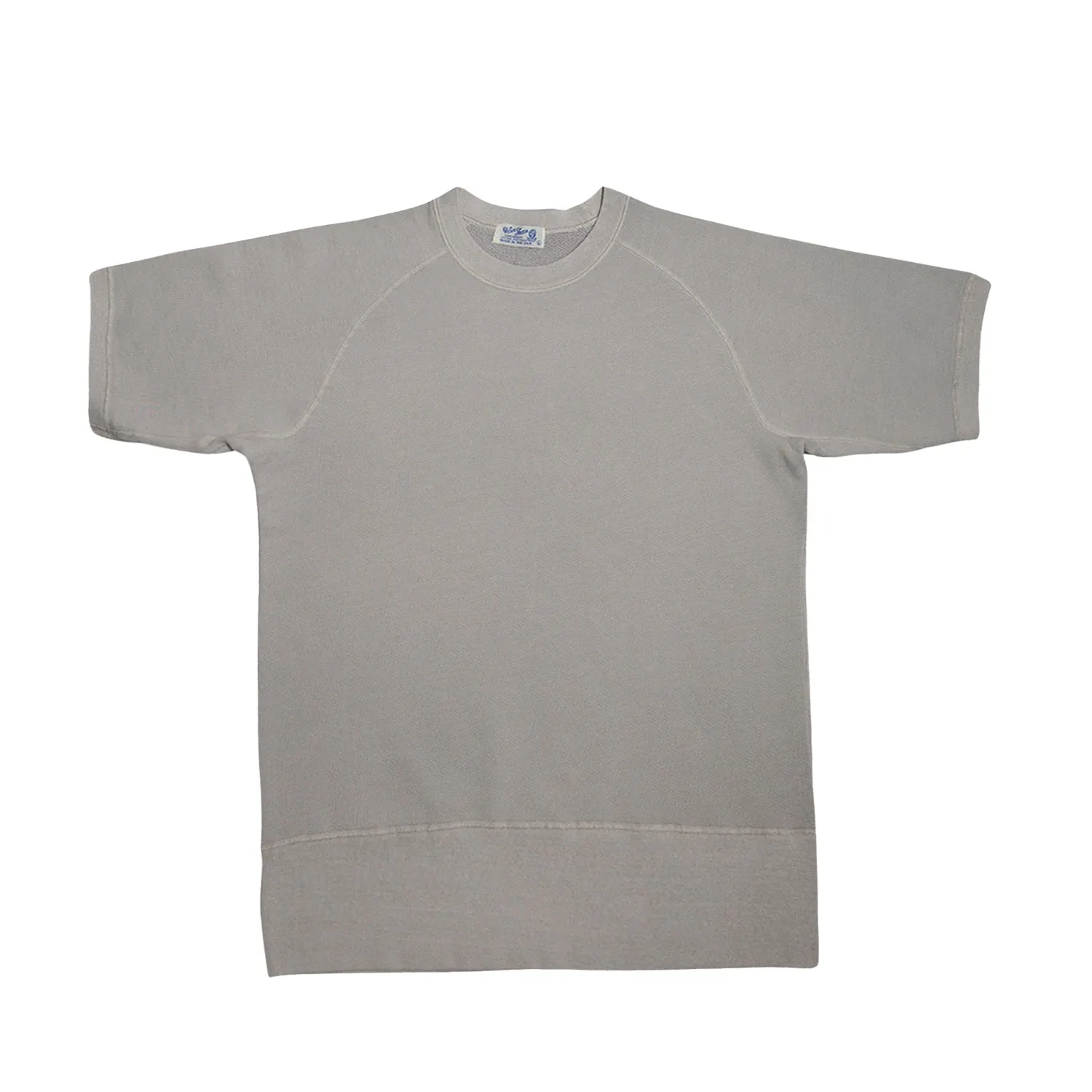 Freedom Crewneck Short Sleeve Sweat Shirt / Grey sold by Velva Sheen