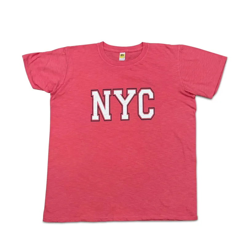 Graphic Tees / NYC / Foggy Red made by Velva Sheen