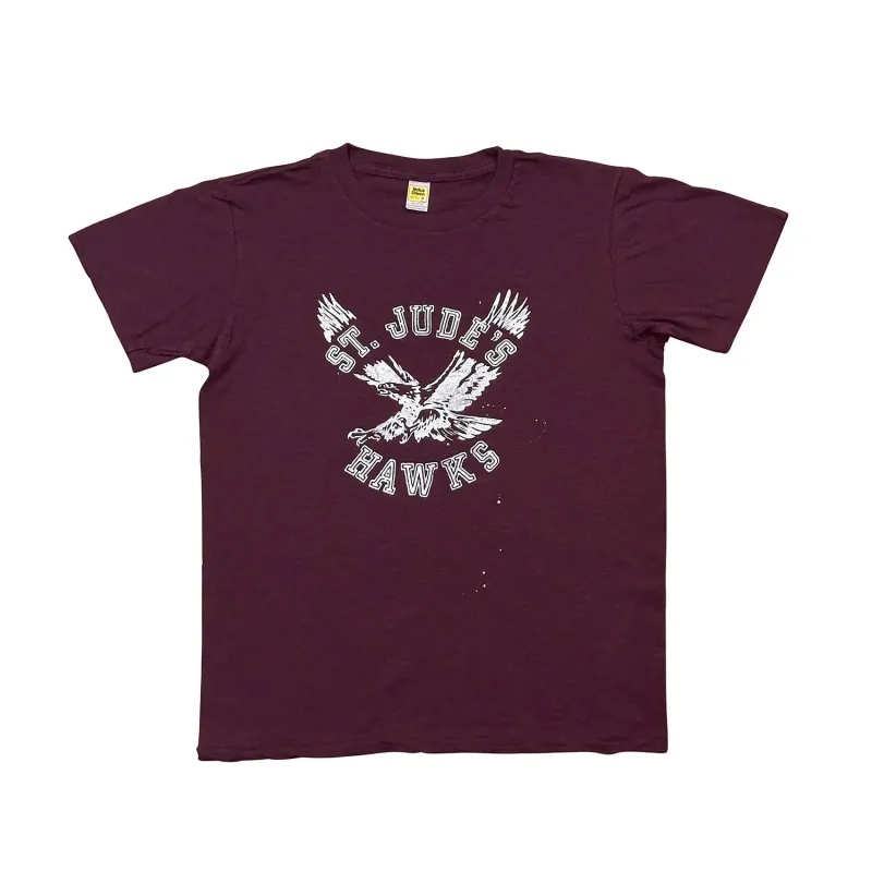Graphic Tees / St.Jude's / Burgundy made by Velva Sheen
