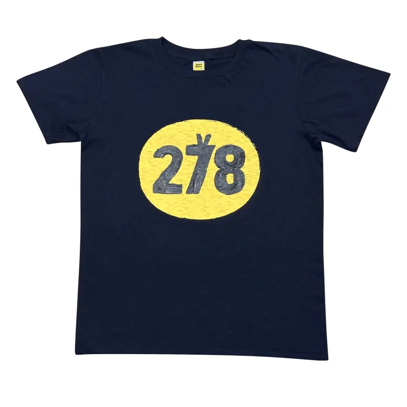 Graphic Tees / 278 / Navy made by Velva Sheen