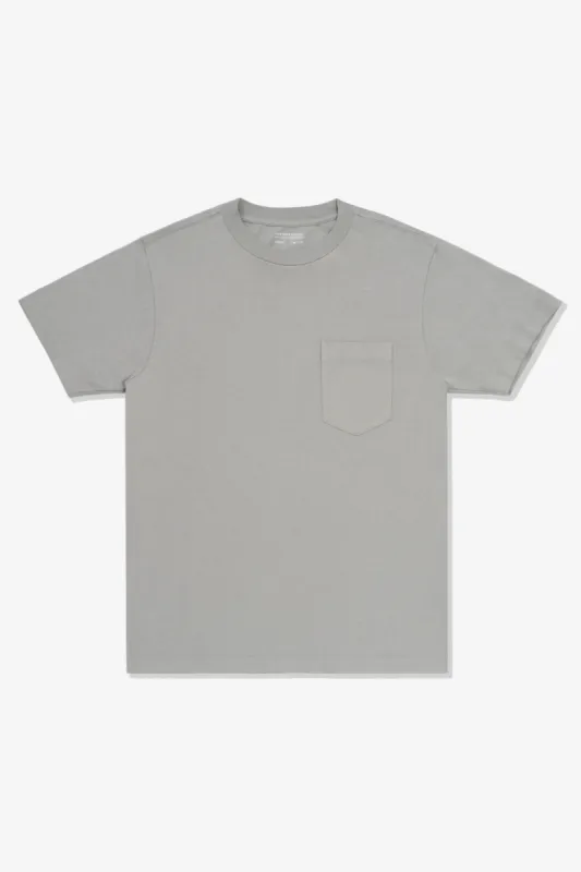 BALTA POCKET T-SHIRT - POST GREY made by Lady White Co.