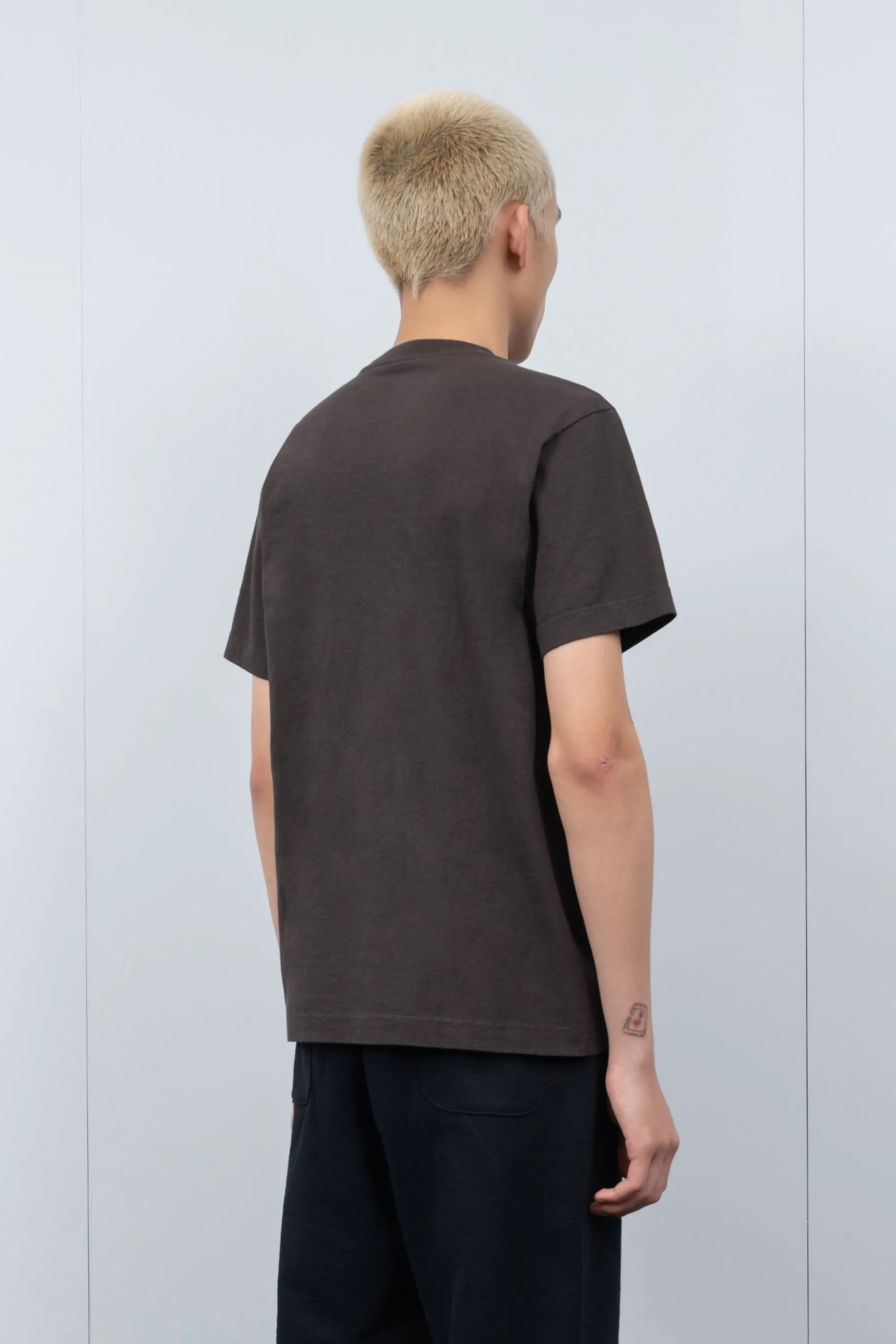 BALTA POCKET T-SHIRT - BLACK MUSHROOM sold by Lady White Co. product image thumbnail 3