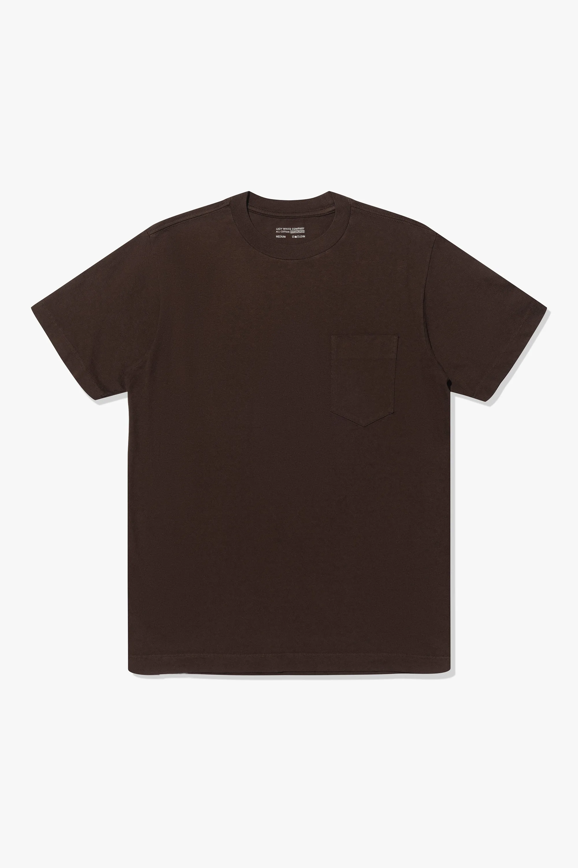 BALTA POCKET T-SHIRT - BLACK MUSHROOM sold by Lady White Co.