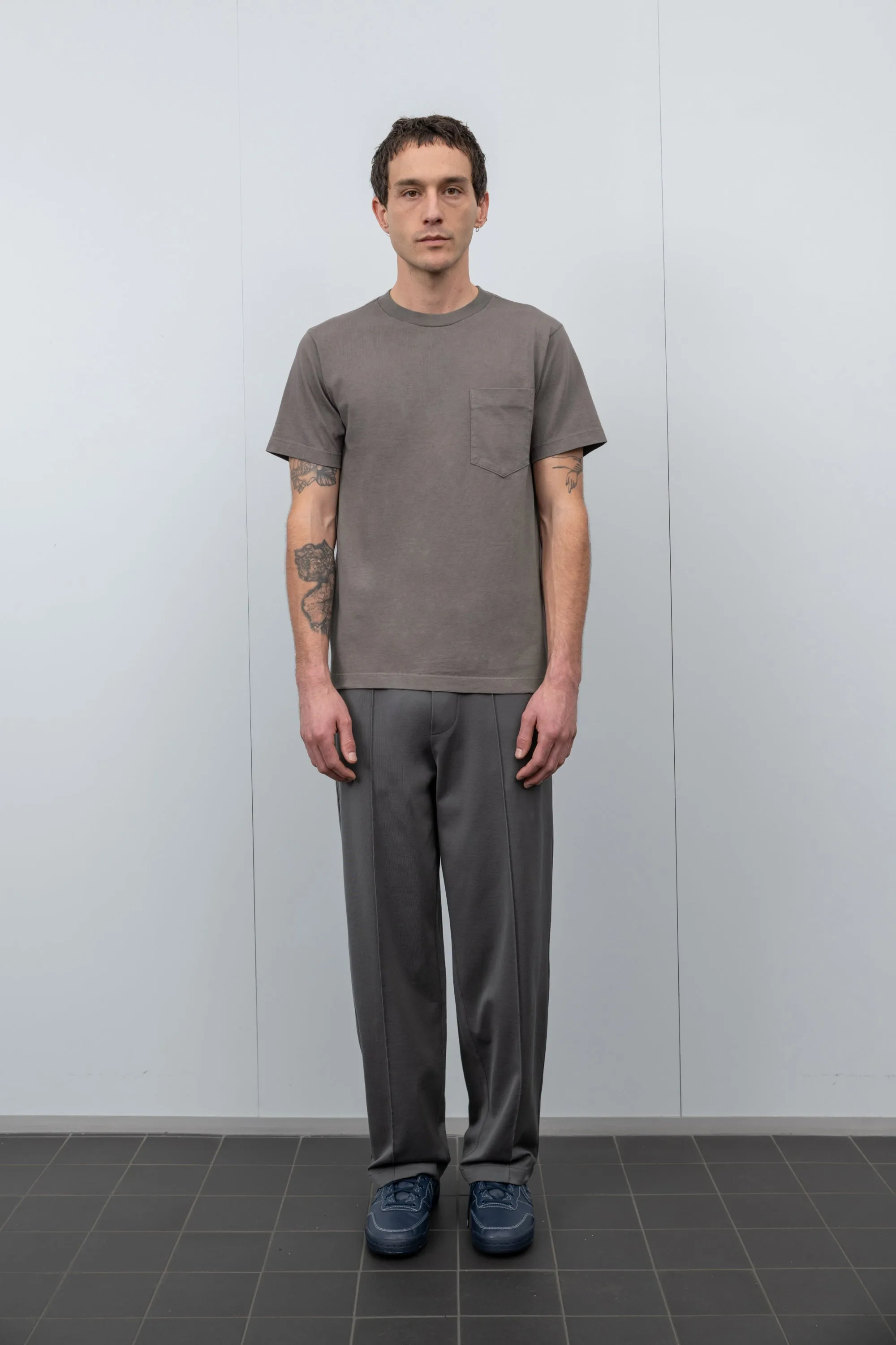 BALTA POCKET T-SHIRT - DUST GREY sold by Lady White Co. product image thumbnail 2