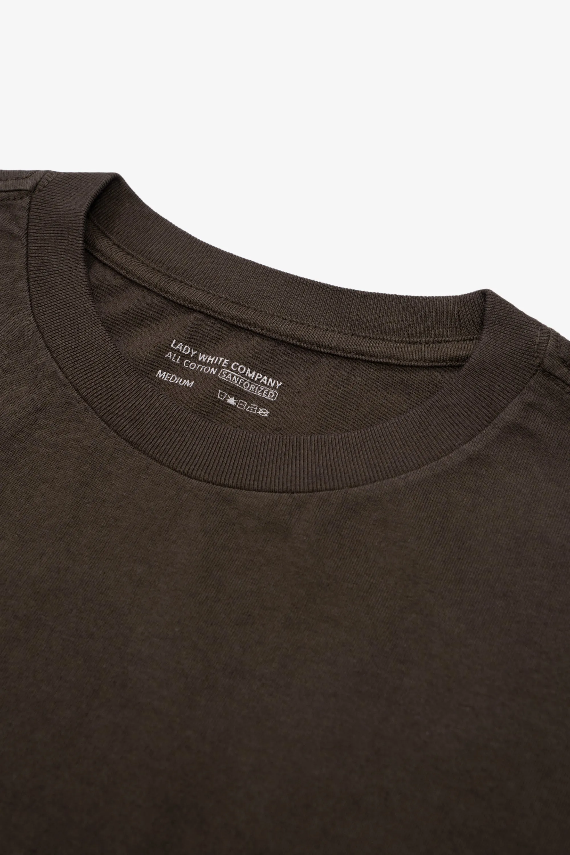 BALTA POCKET T-SHIRT - BLACK OLIVE sold by Lady White Co. product image thumbnail 4