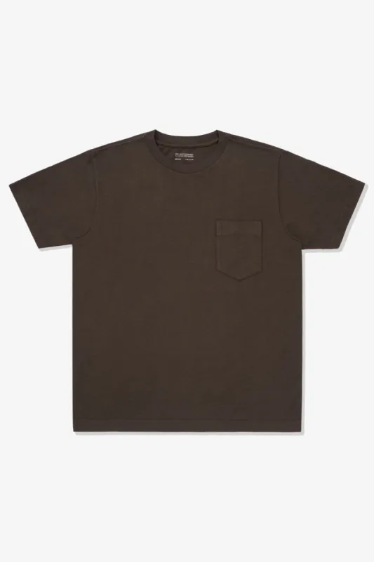 BALTA POCKET T-SHIRT - BLACK OLIVE made by Lady White Co.