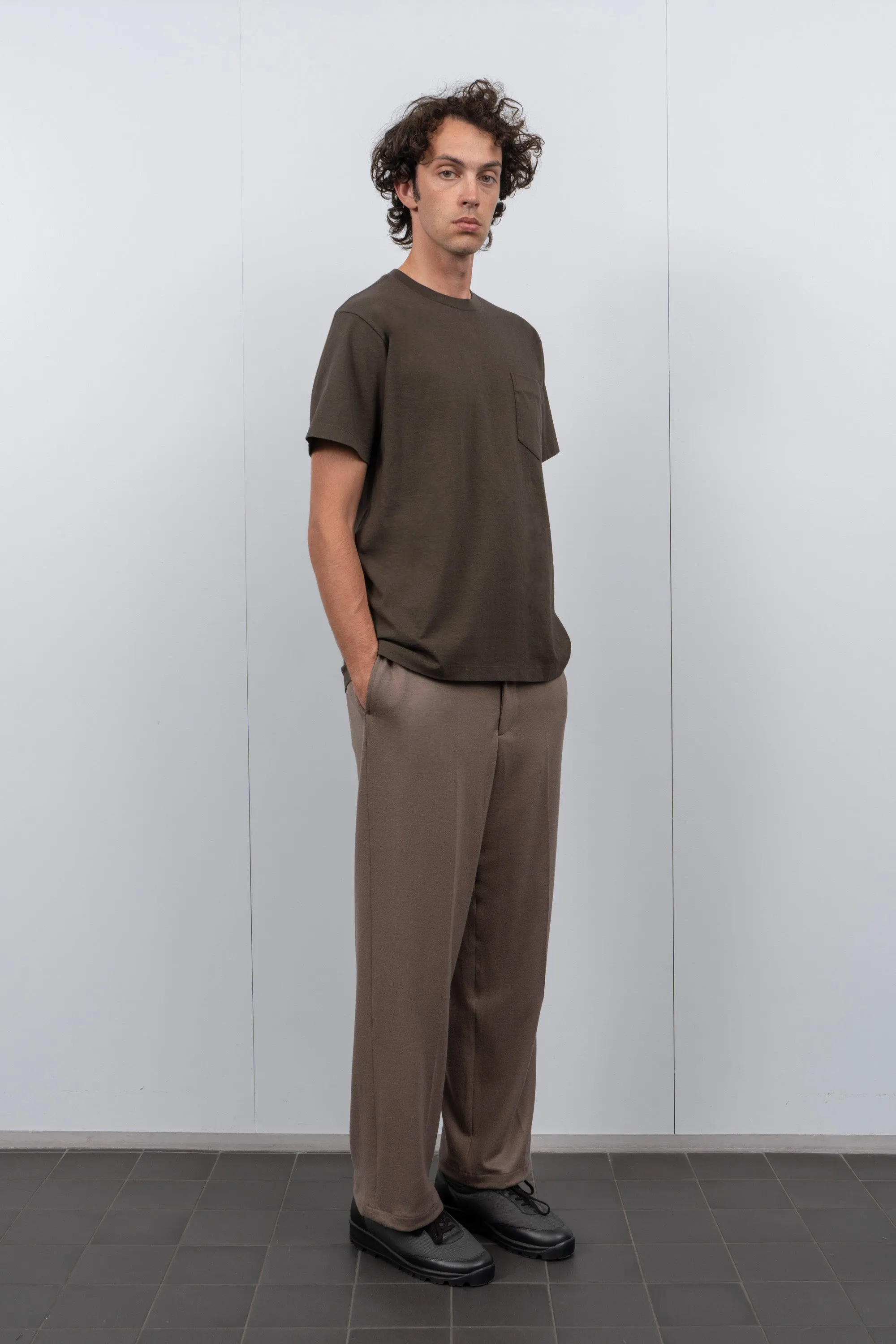 BALTA POCKET T-SHIRT - BLACK OLIVE sold by Lady White Co. product image thumbnail 3